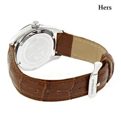 Matching His And Hers Luxurman White Gold Plated Diamond Watch Set 9 Matching His And Hers Luxurman White Gold Plated Diamond Watch Set -Watch Store matching his and hers watches luxurman white gold plated diamond watches backwh