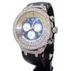 Men's Color Diamond Aqua Master Watch 4.25ct
