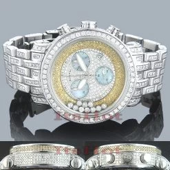 Men's Benny Floating Diamond Watch 22ct