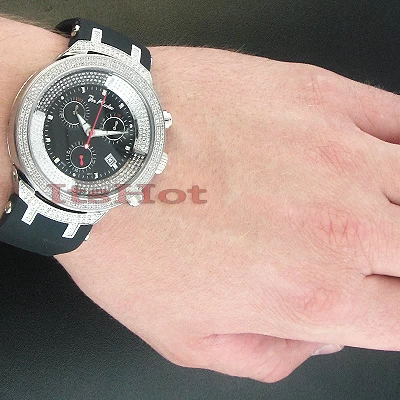 Men's Diamond JOJO Watch 2.20 Ct Joe Rodeo Master 3 Men's Diamond JOJO Watch 2.20 Ct Joe Rodeo Master - Image 3