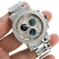 Men's Diamond Watch 6ct Joe Rodeo Trooper -Watch Store mens diamond watch 6ct joe rodeo trooper p 9278 bod3