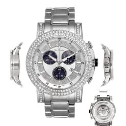 Men's Diamond Watch 6ct Joe Rodeo Trooper -Watch Store mens diamond watch 6ct joe rodeo trooper p 9278 main2