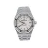 Men's Diamond Watch Audemars Piguet Royal Oak 37mm White Dial