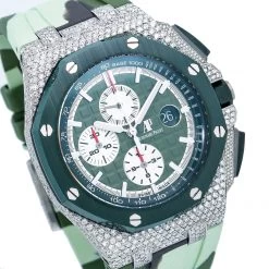Men's Diamond Watch Audemars Piguet Royal Oak Offshore 44mm Green Dial -Watch Store mens diamond watch audemars piguet royal oak offshore 44 mm green dial w01154 0E8A9803 8318771c c186 4265 af0f afa394faa641 2048x2048