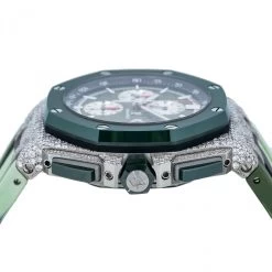 Men's Diamond Watch Audemars Piguet Royal Oak Offshore 44mm Green Dial -Watch Store mens diamond watch audemars piguet royal oak offshore 44 mm green dial w01154 0E8A9804 d7d9eee1 da8b 4651 b7ee ecf69c89f080 2048x2048