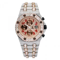 Men's Diamond Watch Audemars Piguet Royal Oak Offshore 18K Gold