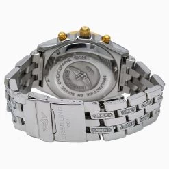 Men's Diamond Watch Breitling Chronomat Evolution 40mm Green Dial -Watch Store mens diamond watch breitling chronomat evolution yellow gold 40 mm green dial w00636 0E8A5111 2048x2048