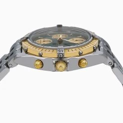 Men's Diamond Watch Breitling Chronomat Evolution 40mm Green Dial -Watch Store mens diamond watch breitling chronomat evolution yellow gold 40 mm green dial w00636 0E8A5112 2048x2048