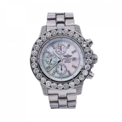 Men's Diamond Watch Breitling Super Avenger 42mm