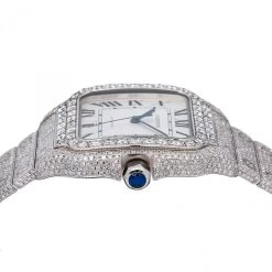 Men's Diamond Watch Cartier Santos De Cartier 40mm White Dial -Watch Store mens diamond watch cartier santos de cartier 40 mm white dial w01213 0E8A3019 5b522deb c9b7 4500 8c66 b802c52b8f32 2048x2048