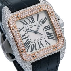 Men's Diamond Watch Cartier Santos De Cartier 41mm White Dial -Watch Store mens diamond watch cartier santos de cartier 41 mm white dial w01246 0E8A6843 dceafb32 df6d 4973 8722 bbbd45dfe498 2048x2048