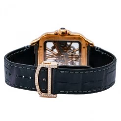 Men's Diamond Watch Cartier Santos De Cartier 18K Gold 39,8mm -Watch Store mens diamond watch cartier santos de cartier rose gold 398 mm w01216 0E8A3041 367f9b41 5cd7 4ad8 82cf 65789235c77a 2048x2048