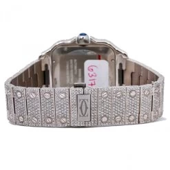 Men's Diamond Watch Cartier Santos De Cartier 18K Gold 40mm White Dial 9 Men's Diamond Watch Cartier Santos De Cartier 18K Gold 40mm White Dial -Watch Store mens diamond watch cartier santos de cartier rose gold 40 mm white dial w01212 0E8A3013 205f7139 0bdc 45be b7ce 01bbbd8e7dd7 2048x2048