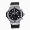 Men's Diamond Watch Hublot Big Bang 44mm Black Dial