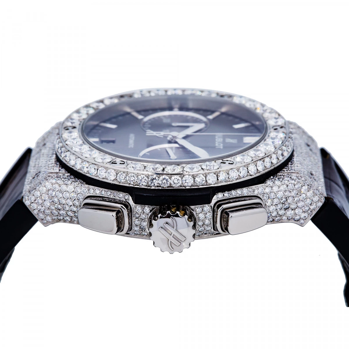 Men's Diamond Watch Hublot Classic Fusion 42mm Grey Dial 3 Men's Diamond Watch Hublot Classic Fusion 42mm Grey Dial - Image 3