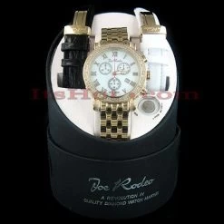 Men's Diamond Watch Joe Rodeo Classic 1.75ct Yellow -Watch Store mens diamond watch joe rodeo classic 175ct yellow p 9058box