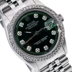 Men's Diamond Watch Rolex Datejust 36mm Jubilee Bracelet Green Dial -Watch Store mens diamond watch rolex datejust 36 mm jubilee bracelet green dial w00903 0E8A8274 2048x2048
