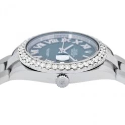 Men's Rolex Diamond Watch Datejust 41mm Oyster Bracelet Green Dial -Watch Store mens diamond watch rolex datejust 41 mm oyster bracelet green dial w01095 0E8A4553 2048x2048