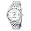 Men's Diamond Watch Rolex Datejust 41mm White Dial
