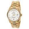 Men's Gold Watch Rolex Day-Date Diamond 36mm White Mother Of Pearl Dial President Bracelet