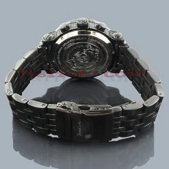 Men's Joe Rodeo Blue Diamond Watch 5.50ct Classic -Watch Store mens joe rodeo blue diamond watch 550ct classic p 35778back