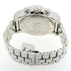 Men's Joe Rodeo Diamond Watch Master Pilot 14.70ct -Watch Store mens joe rodeo diamond watch master pilot 1470ct p 35659 back3