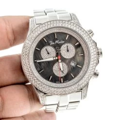 Men's Joe Rodeo Diamond Watch Master Pilot 14.70ct -Watch Store mens joe rodeo diamond watch master pilot 1470ct p 35659 bod3
