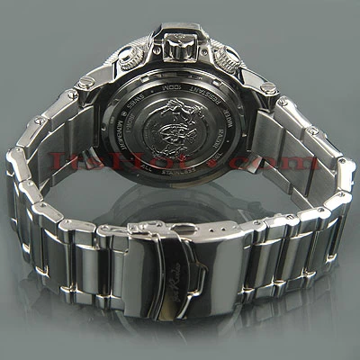 Men's Joe Rodeo Watch 4.00ct Diamonds Razor Black 3 Men's Joe Rodeo Watch 4.00ct Diamonds Razor Black - Image 3