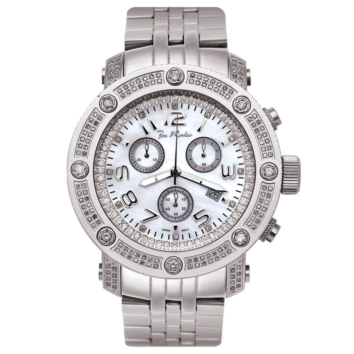 Men's Joe Rodeo JoJo Apollo Diamond Watch 1.70ct 1 Men's Joe Rodeo JoJo Apollo Diamond Watch 1.70ct