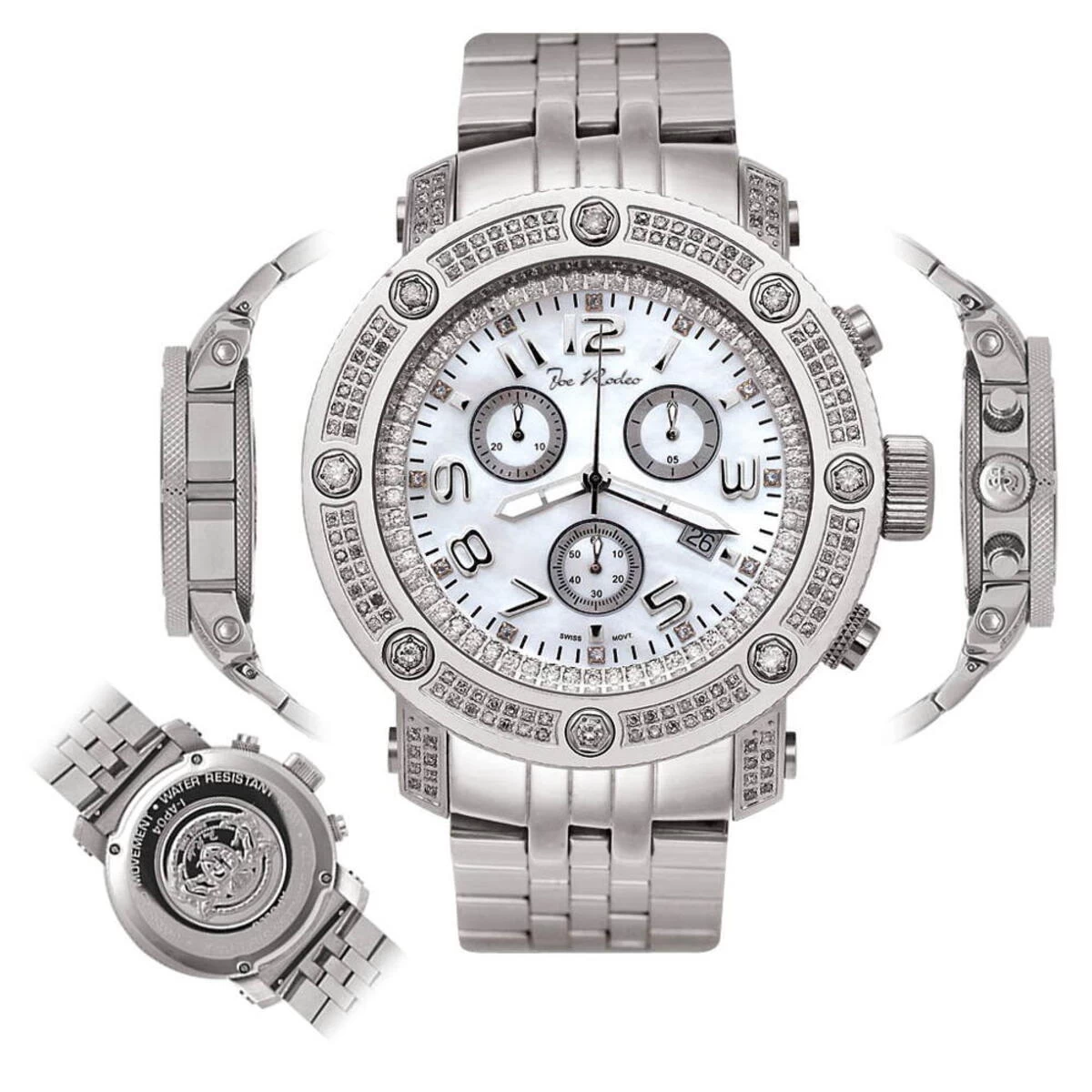 Men's Joe Rodeo JoJo Apollo Diamond Watch 1.70ct 6 Men's Joe Rodeo JoJo Apollo Diamond Watch 1.70ct - Image 6