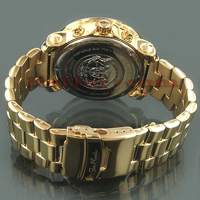 Men's JoJo Joe Rodeo Junior Diamond Watch 4.75ct Yellow 3 Men's JoJo Joe Rodeo Junior Diamond Watch 4.75ct Yellow - Image 3