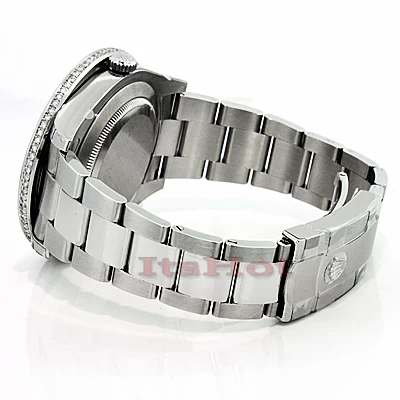 Men's Rolex Datejust Diamond Watch 7.5ct 2 Men's Rolex Datejust Diamond Watch 7.5ct - Image 2