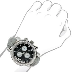 Men's VS Diamond Benny And Co Watch Collection 3.5ct Grey Swiss Chronograph 6 Men's VS Diamond Benny And Co Watch Collection 3.5ct Grey Swiss Chronograph -Watch Store mens vs diamond benny and co watch collection 4ct grey swiss chronograph bod