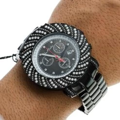 New Joe Rodeo Junior Diamond Watch 4.25 Black -Watch Store new joe rodeo watches junior diamond watch 425 black p 35784 bod2