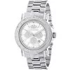 Oversized Men's Diamond Watch 0.25ct White Mop Luxurman Escalade Chronograph