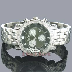 Rainbow JoJo Watch With Diamond Bezel, 1.75ct, Silver