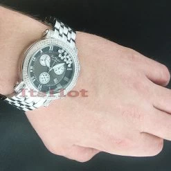 Rainbow JoJo Watch With Diamond Bezel, 1.75ct, Silver -Watch Store rainbow jojo watch with diamond bezel 175ct silver p 8553bod