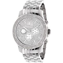 Replacement Diamond Watch Bezel For Men's Luxurman Raptor 0.25ct -Watch Store replacement diamond watch bezel for mens luxurman raptor 025ct box