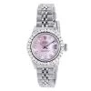 Rolex Datejust Diamond Bezel Watch For Women Stainless Steel 2 Carats
