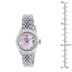 Rolex Datejust Diamond Bezel Watch For Women Stainless Steel 2 Carats -Watch Store rolex datejust diamond bezel watch for women stainless steel 2 carats ruler 20211228