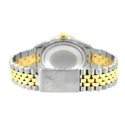 36mm Rolex Datejust Diamond Watch For Men 0.1ct Stainless Steel And Gold White Dial 14 36mm Rolex Datejust Diamond Watch For Men 0.1ct Stainless Steel And Gold White Dial -Watch Store rolex datejust diamond watch for men 01ct stainless steel and 18k gold back