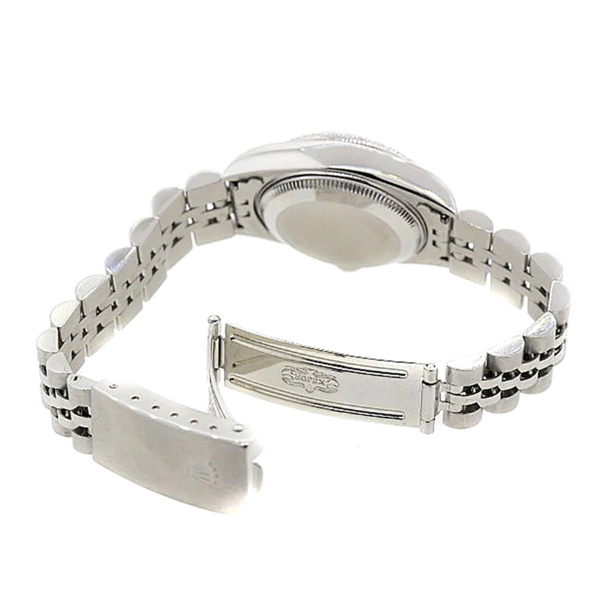 Rolex Datejust Iced Out Diamond Watch For Women 2.2ct Stainless Steel 26mm 2 Rolex Datejust Iced Out Diamond Watch For Women 2.2ct Stainless Steel 26mm - Image 2