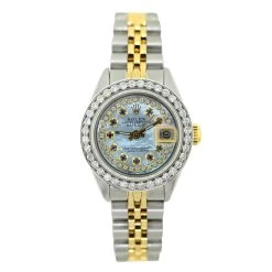 Rolex Datejust Ladies Diamond Watch 1.5 Ct