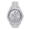 41mm Rolex Datejust Men's Diamond Watch 25.2ct Iced Out