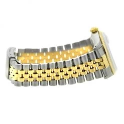 36mm Rolex Datejust Men's Diamond Watch Stainless Steel Yellow Gold Blue Dial -Watch Store rolex datejust mens custom diamond watch stainless steel and 18k gold box