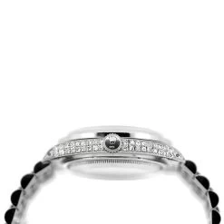 Rolex Datejust Men's Diamond Bezel Watch Stainless Steel 5ct 36mm Case -Watch Store rolex datejust mens diamond bezel watch stainless steel 5ct 36mm case bod