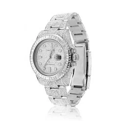 Watch Store -Watch Store rolex gmt master ii custom diamond watch for men 28ct bod