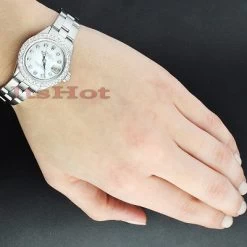 Rolex Oyster Perpetual Datejust Ladies Diamond Watch 1.50ct -Watch Store rolex oyster perpetual datejust ladies diamond watch 150ct custom p 49452bod