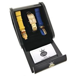 Techno King Diamond Women's Watch 18k Gold Plated 3 Time Zones 1.65ct 7 Techno King Diamond Women's Watch 18k Gold Plated 3 Time Zones 1.65ct -Watch Store techno king diamond womens watch 165 ctw p 8612box