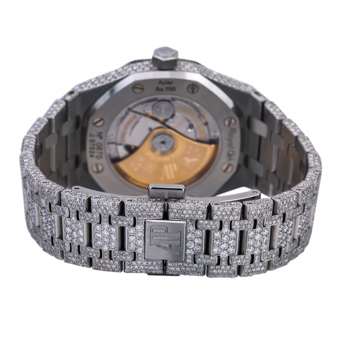 Unisex Diamond Watch Audemars Piguet Royal Oak Selfwinding Silver Tone Dial 5 Unisex Diamond Watch Audemars Piguet Royal Oak Selfwinding Silver Tone Dial - Image 5